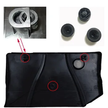 

engine protective cover rubber cushion engine under guard plate rubber gasket for ford focus mk2