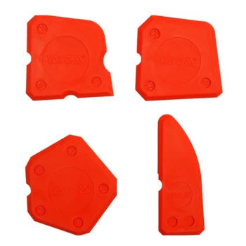 

ELEG-4-In-1 Silicone Tile Filling Sewing Glass Glue Cleaning Scraper Glue Scraper Glass Glue Removing Residue Scraper Beauty Sew