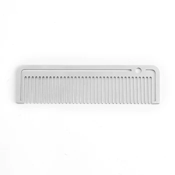 

Silver Stainless Steel Metal Beard Comb Stainless Steel Comb Molding Template