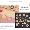 Kids Daily Calendar Wooden Educational Toy My Weather Station Date Time Record Activity Board Growth Learning Teaching Toys Gift 6