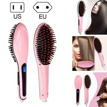 

Styling Straightener Comb Electric Hair Brush Comb Irons Auto Straight Hair Comb Brush Hair straightener Brush Hair Care EU US