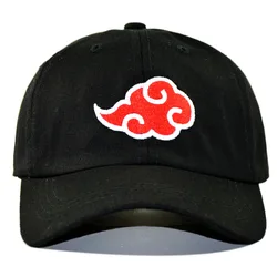 Cartoon Red Cloud Embroidered Baseball Cap for Men and Women Anime Cosplay Snapback Caps Outdoor Sports Hat Hip Hop Hats