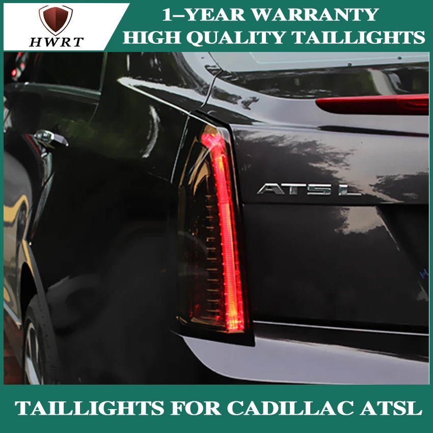 Автомобильный Стайлинг задние фонари для Cadillac ATSL Cadillac ATS задние фонари- задние фонари светодиодный задний фонарь динамический сигнал поворота