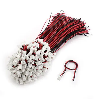 

200 Pcs 8" 2-Pin JST-XH Balance Plug Extension Lead for RC 1S Li-po Battery