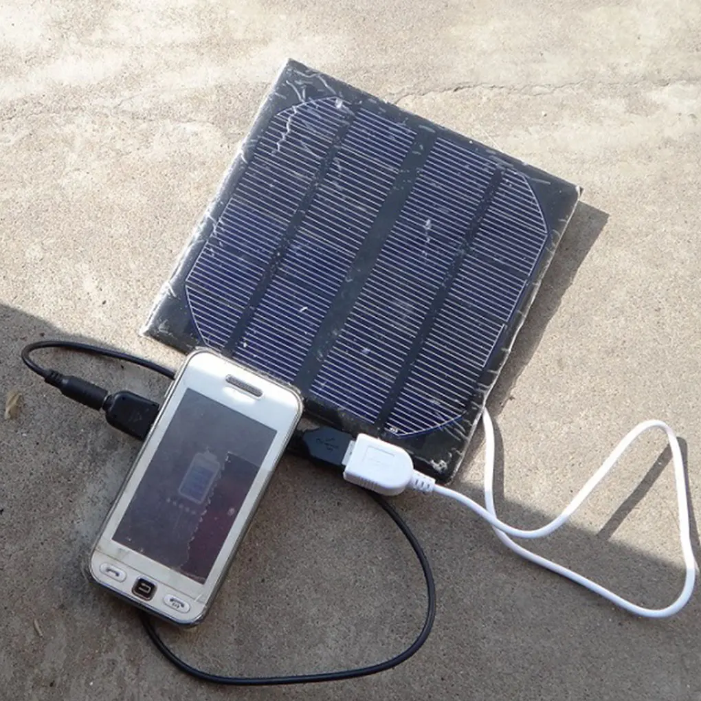 

3W 6V USB Solar Panel Mini Solar System DIY For Battery Cell Phone Chargers Solar Generator Travel