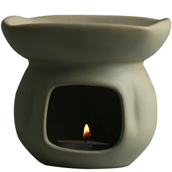 

Ceramic Vintage Incense Burner Candle Wax Warmer Fragrance Oil Incense Burner Small Room Fragrance Waterval Zen Decor AE50XL