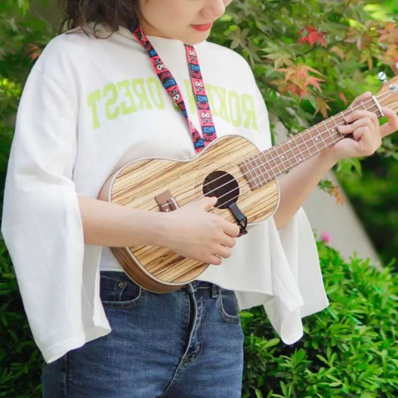 

Adjustable Soft Polyester Ukulele Guitar Acoustic Bass Shoulder Strap Belt Band