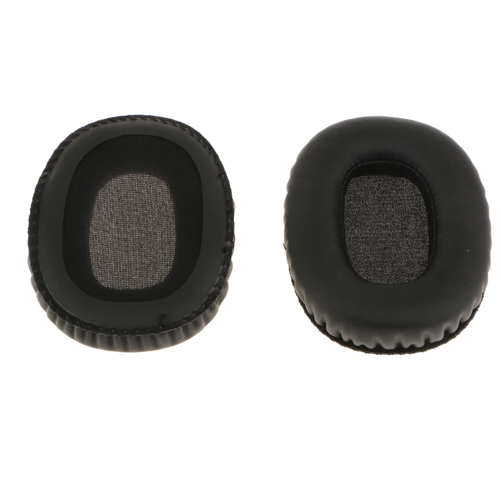 Pair Earpads Foam Cover Ear Pad Cushion for     Monitor Over-Ear