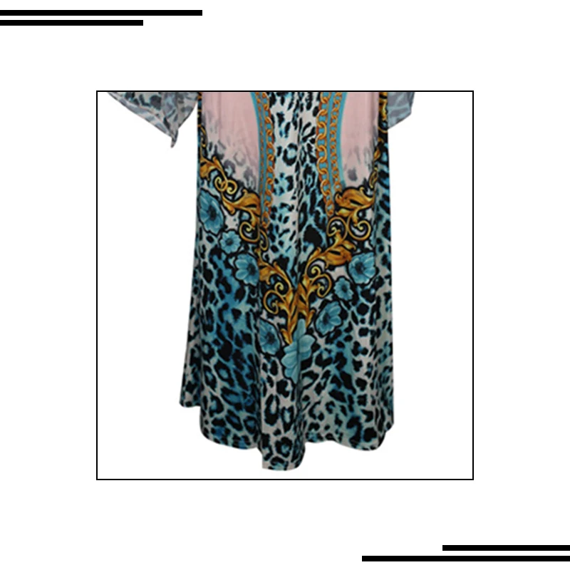 Африканские платья женский леопардовый принт африканская одежда бубоу африкаин мусульманское женское платье осенние женские платья "Анкара"