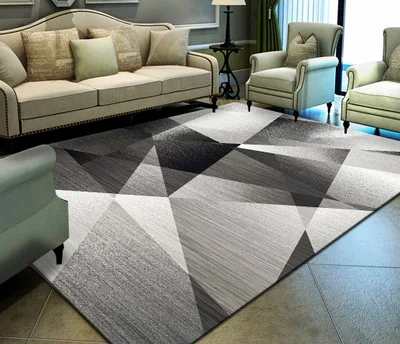 Современный нордический стиль простой ковёр для гостиной мягкий полиэстер Спальня ковры для чистки ковров, для дома тонкий коврик дверной коврик модные коврики - Цвет: 17