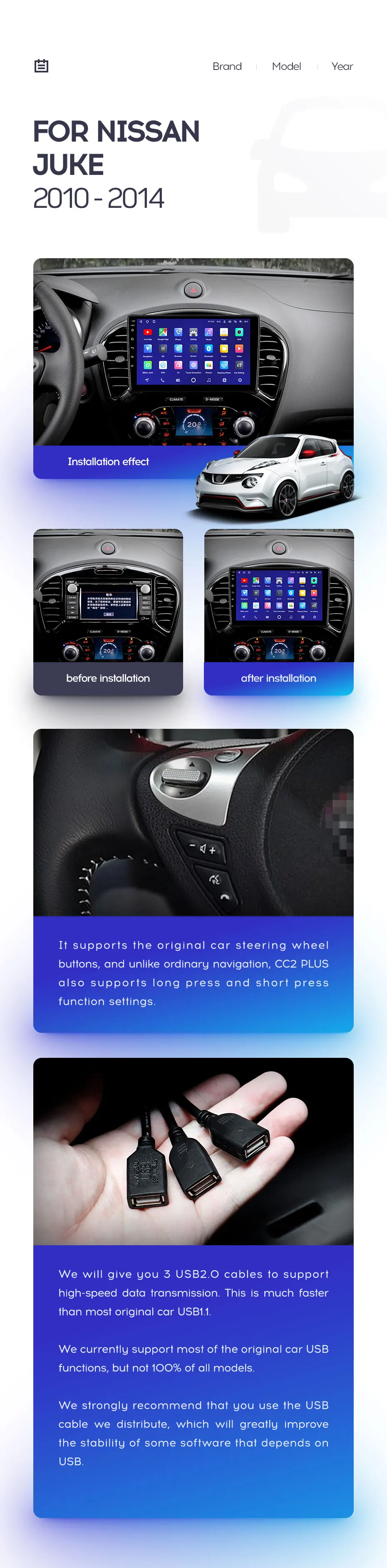 TEYES CC2L CC2 Plus For Nissan Juke 2010 2014 Car Radio Multimedia Video  Player Navigation GPS Android No 2din 2 din dvd|Car Multimedia Player| -  AliExpress