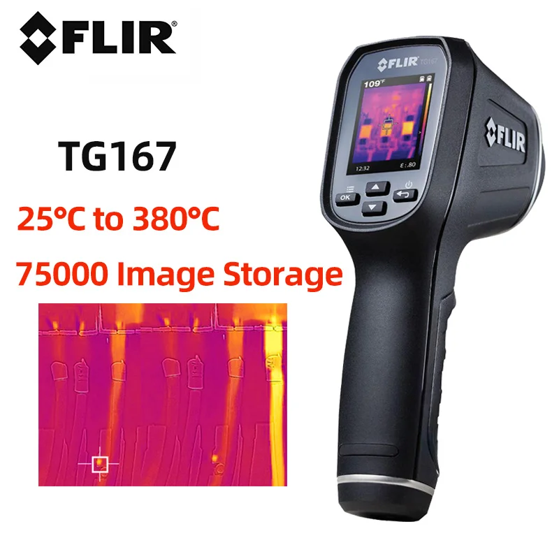 flir tg167 spot thermal camera