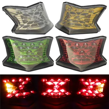 

Led Integrated Blinker Taillight Rear Tail Brake Turn Signals Light Smoke For KAWASAKI Z 900 Z900 ZR900 ABS 2017 2018 2019 2020