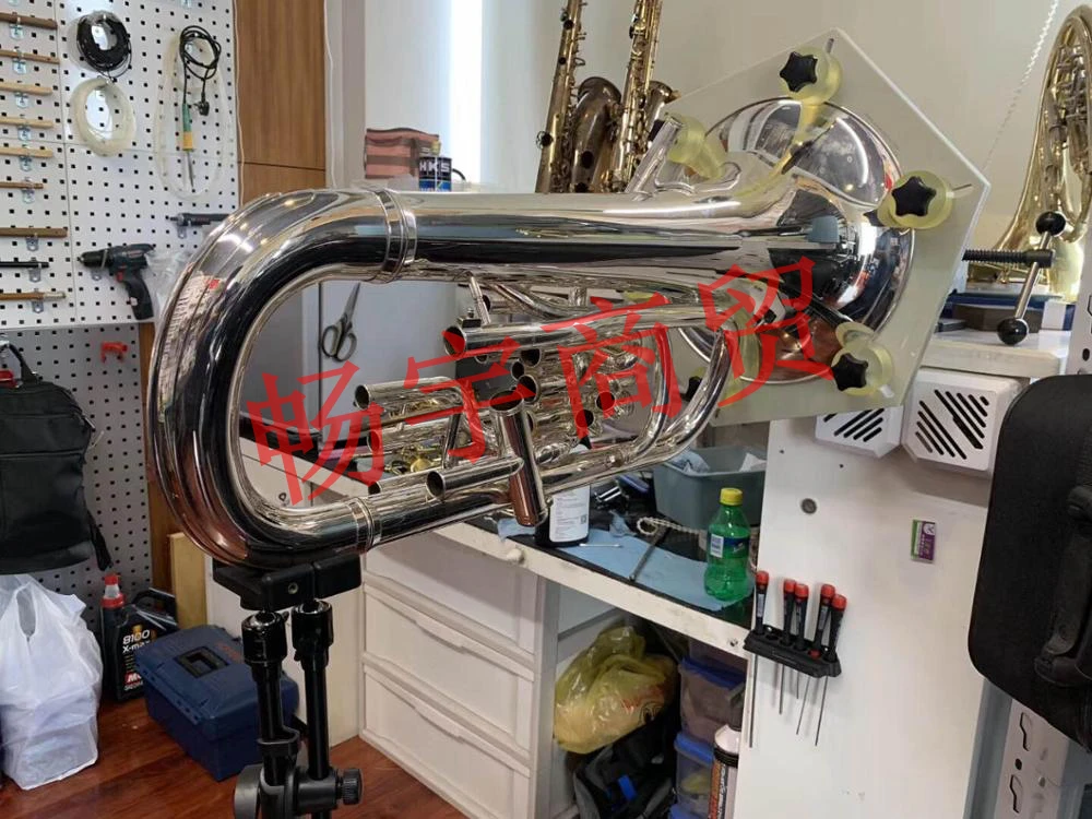 Духовой инструмент Abrade инструменты для технического обслуживания тромбон туба труба французский Рог трубка притирка ремонт вспомогательный зажимной инструмент