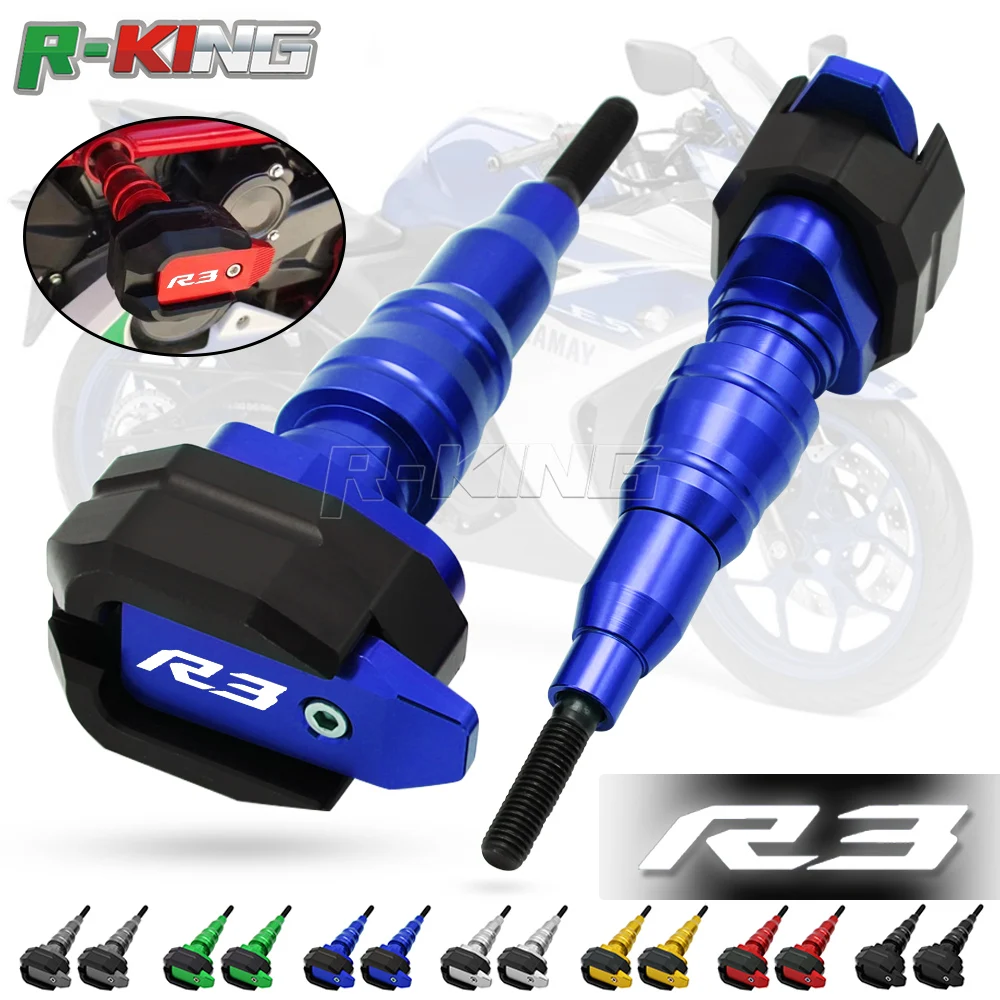 Для YAMAHA R3 YZF-R3 YZFR3 YZF R3- мотоциклетная защита рамка ползунок защита обтекателя противоаварийная панель протектор