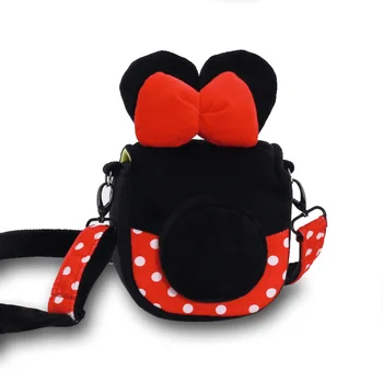 

Roadfisher Cartoon Handmade Camera Bag Insert Case Pouch Cover Strap Belt For Polaroid Fuji Instax Mini 7S Mini25 Mini8 Mini90