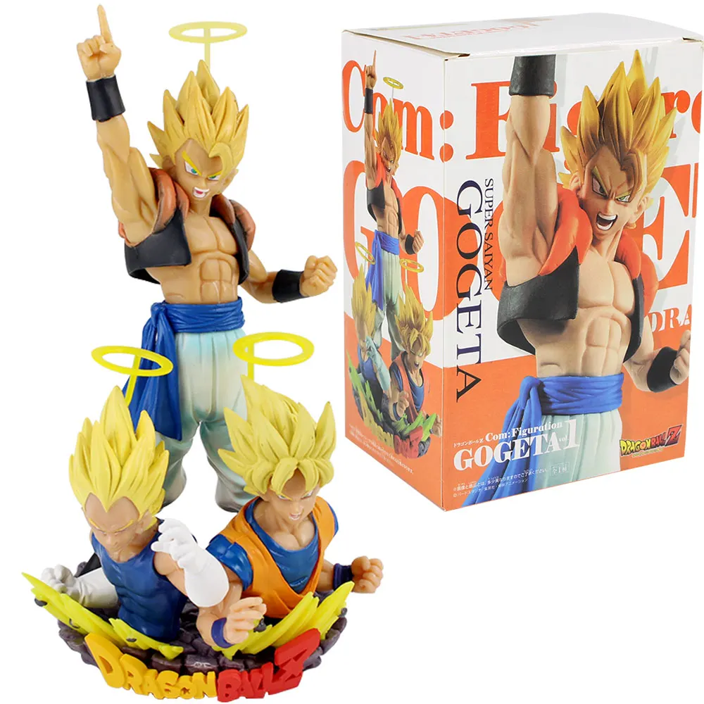 

Dragon Ball Z Figures Son Goku Vegeta Super Saiyan Gogeta 2 Figuration Anime DBZ Model Toy