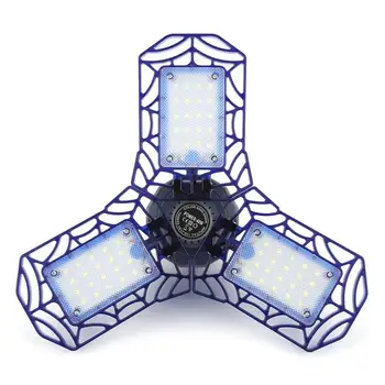 

6000LM 60W E26/E27 2835 40 LED Garage Light Deformable Garage Lamp Waterproof IP65 Industrial Lighting For Workshop Warehouses