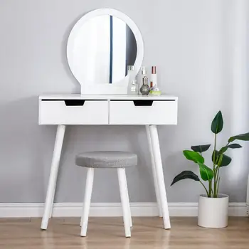 

Modern Minimalist Bedroom Dressing Table Storage Cabinet One Nordic Makeup Table Net Red Makeup Home Mini Cosmetic Table HWC
