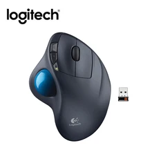 Беспроводная трекбол-мышь 2,4 ГГц, 540 dpi, эргономичная мышь с микро-беспроводным приемником для настольного компьютера, ноутбука, компьютера