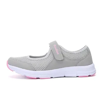 

Women Sport Shoes Summer Breathable Brand Sneakers Outdoor Mesh Antislip Female Running Shoes Ladies Light Flats Footwear Size42