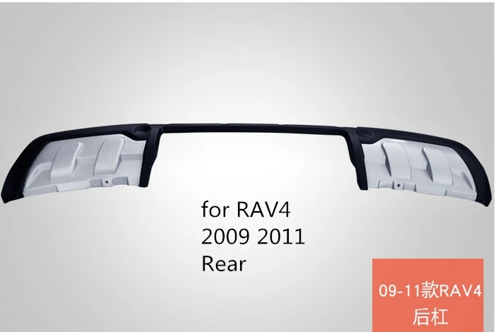 Модификация автомобиля передний/задний бампер для toyota RAV4 2009 2010 2011 2012 2013 - Цвет: 2009-2011 rear