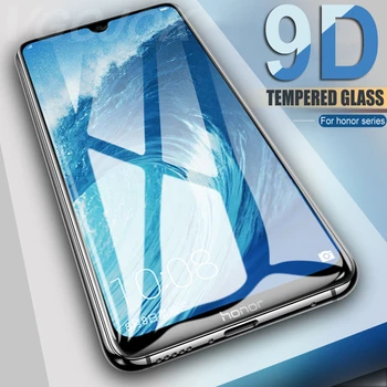 Перейти на Алиэкспресс и купить 9D закаленное стекло для Huawei Honor 9 10 20 Lite 9i 10i 20i 8X 8A 8C 8S Защитная пленка для экрана