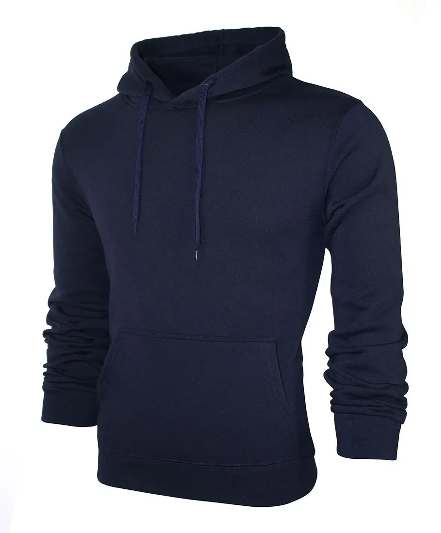 

UNEY Men's Solid Color Hoodie Sports Casual Top Simple Fashion Street Sweatshirt