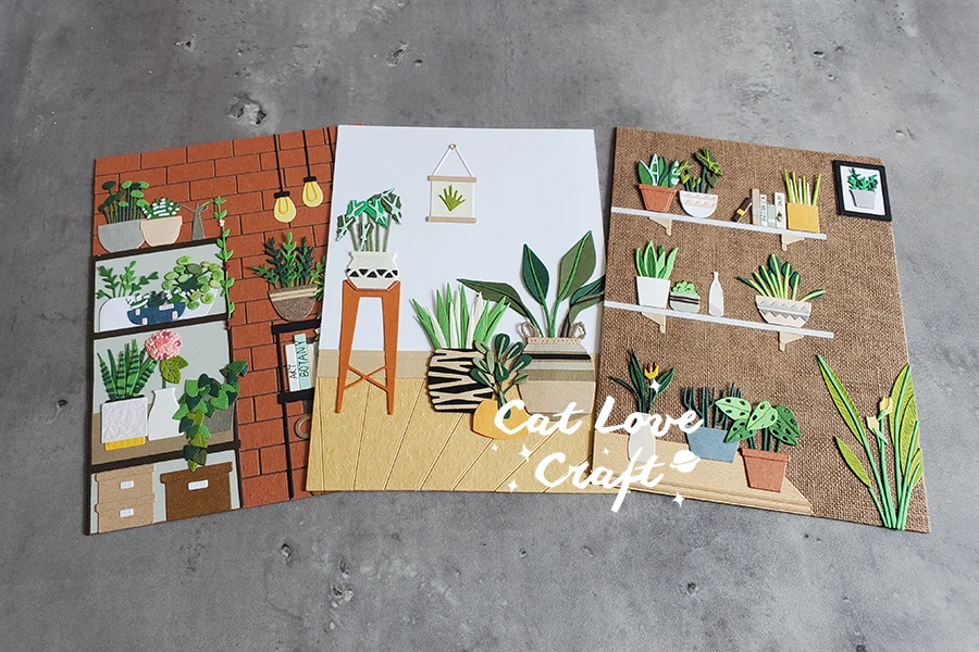 Catlove 작은 포스터 금속 절단 다이 스크랩북 금형, 스텐실 다이 컷 카드 제작, DIY 공예 엠보싱, 2020 새로운 다이