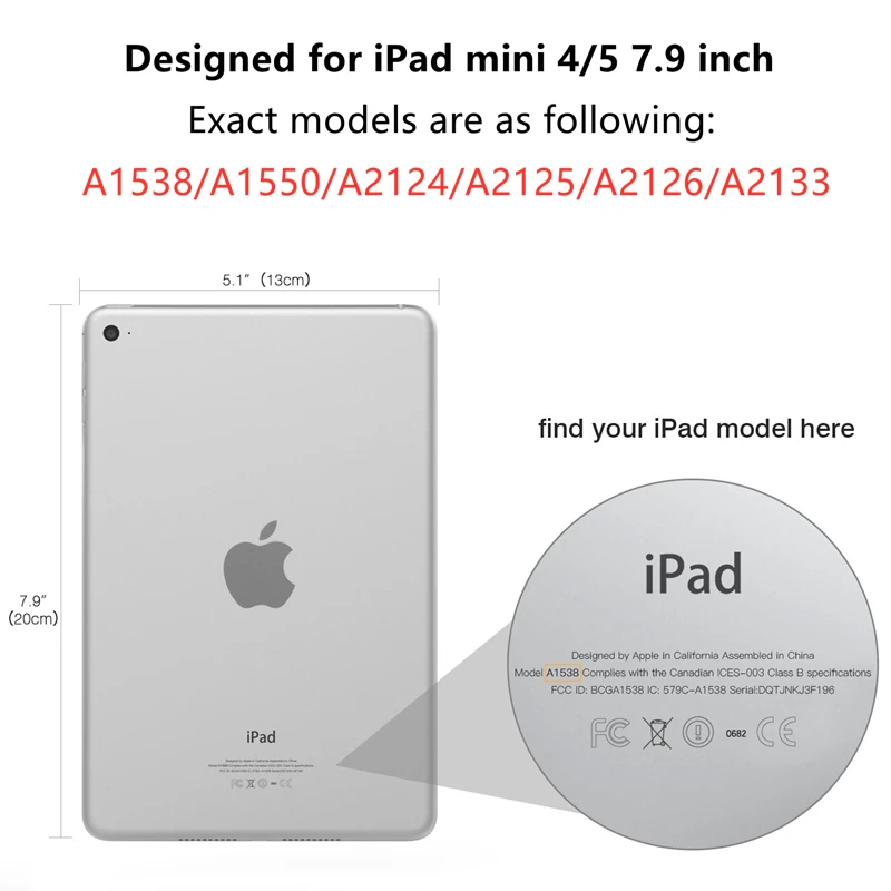 Из искусственной кожи для Apple iPad mini 4 смарт-чехол личи шаблон флип матовый чехол для iPad mini 4 с держателем