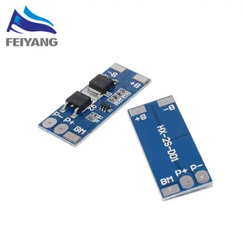 

10PCS 2S 8A 7.4V lithium battery protection board 8A working current 15A current limit/Overcharge discharge protection