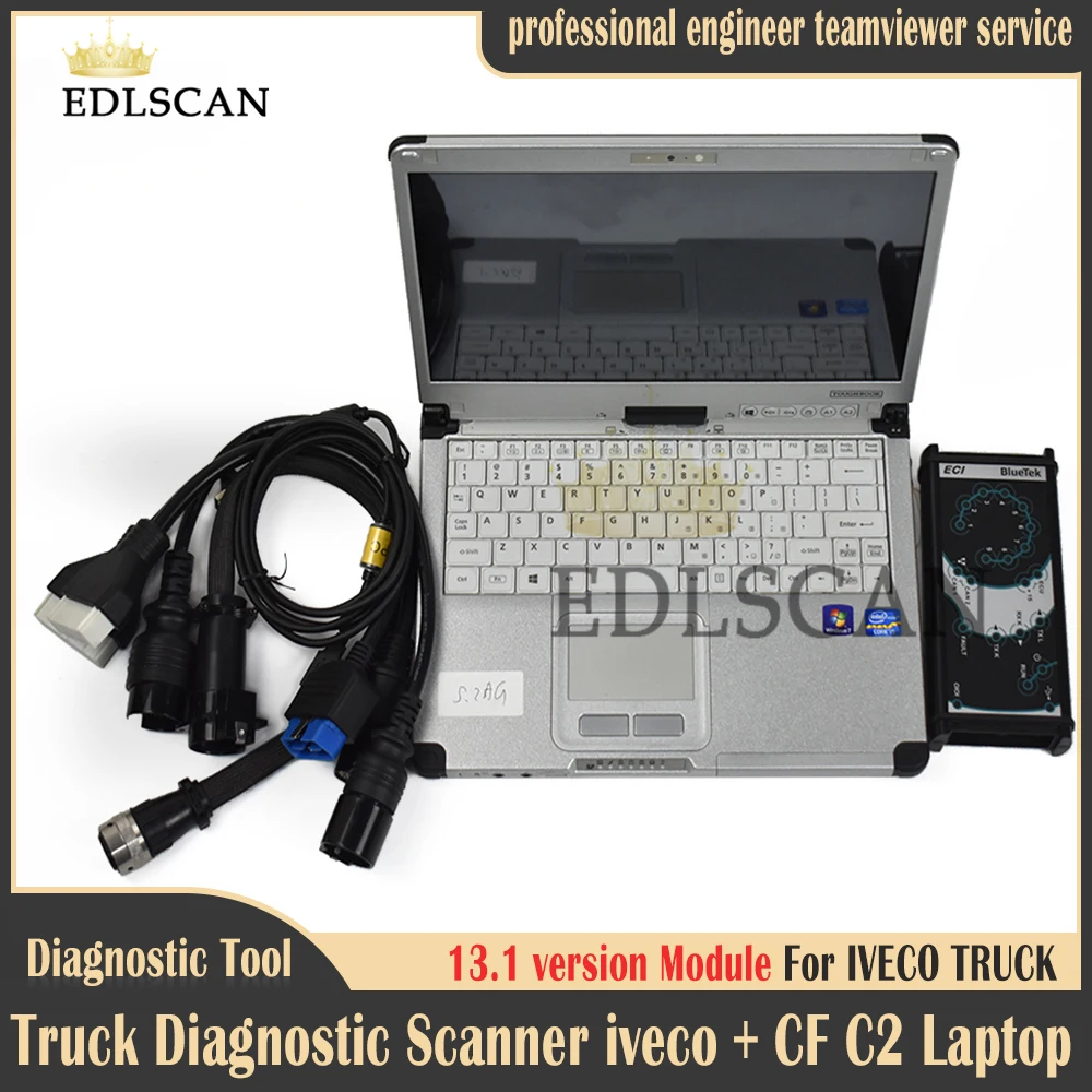 

CFC2 Laptop with Diagnosis laptop for IVECO ELTRAC EASY ECI Truck diagnostic interface + software in HDD