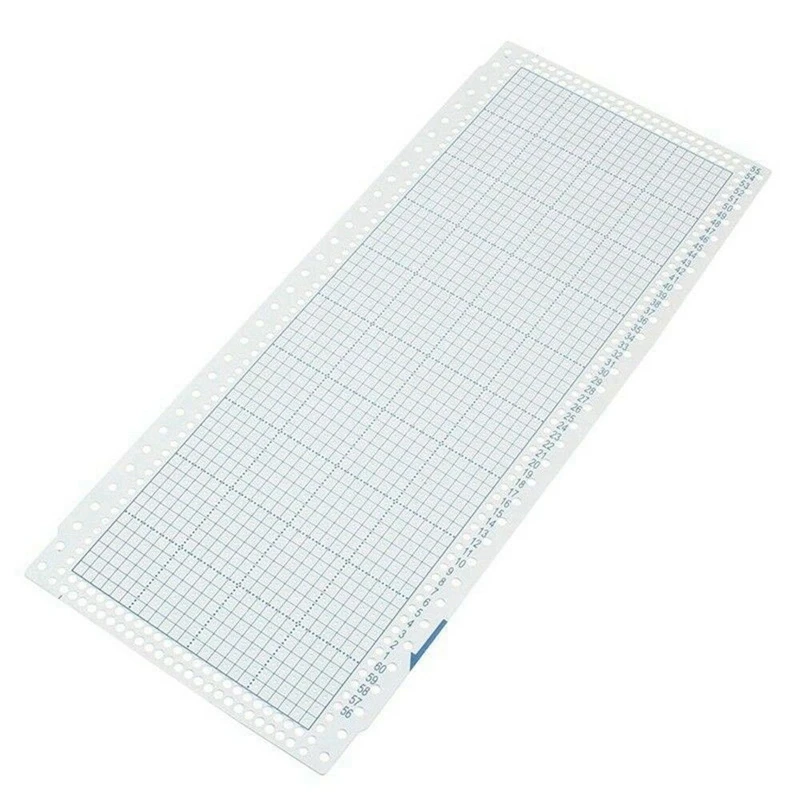 

Hot Sale 50 Pcs Blank Punch Card 24 Stitches for Brother/Silver Reed/Studio/Singer