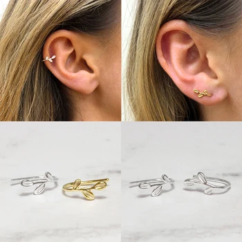 

ROMAD 100% 925 Sterling Silver Ear Clip Pearl Earrings Set Crystal Bohemia Earrings For Women Ear Cuff kolczyki damskie