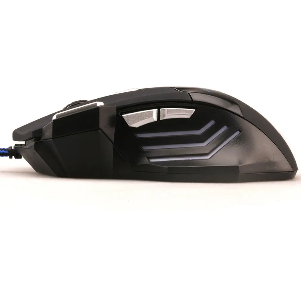 5500DPI USB Проводная игровая мышь 3D светодиодный оптический 7 кнопок Pro Gamer