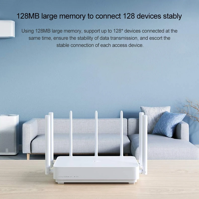 Оригинальный маршрутизатор Xiaomi Mi AIoT AC2350 гигабитный 2183 Мбит/с 128 МБ