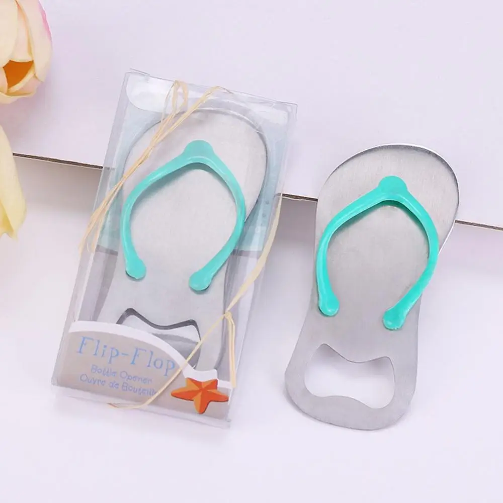 Creative Kitchen Gadgets Flip Flops Slippers Bottle Opener for Party Wedding Hotel Kitchen Tools Bottle Beer 4