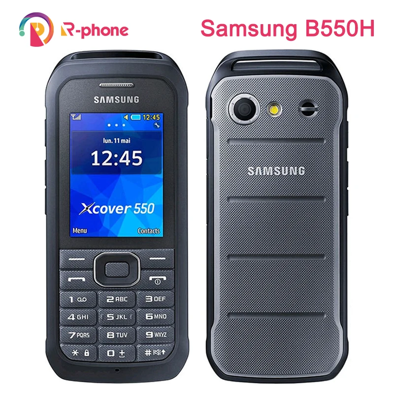 Оригинальный Samsung Xcover 550 2G 3G разблокированный мобильный телефон B550H двухъядерный