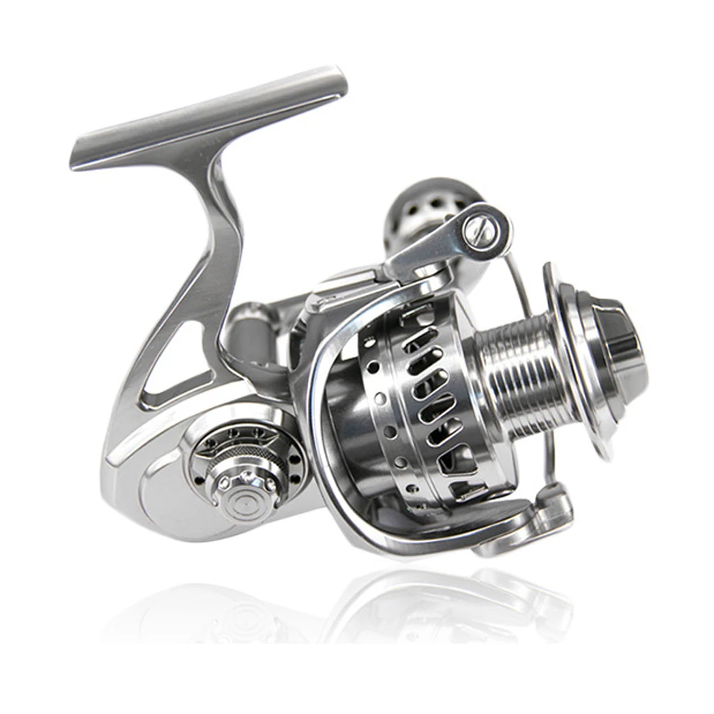 CC8000/10000/12000 Fishing Reel Cast Long Shot Power Stainless Steel  Screw-in Seawater-proof Spinning Wheel Fishing Accessories