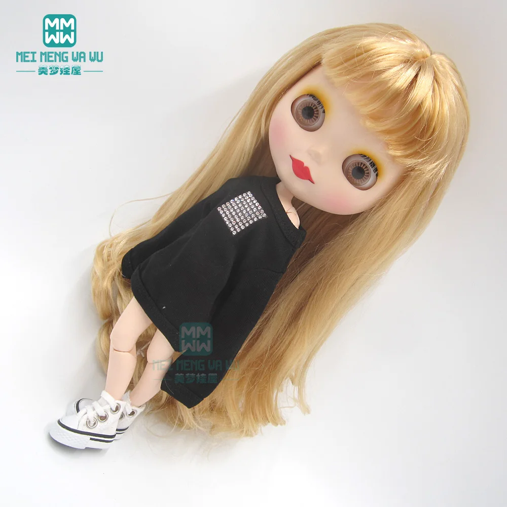 Одежда для куклы подходит 1/6 28-30 см blyth Azone OB23 OB24 модная спортивная одежда белый, хаки, черный, темно-зеленый