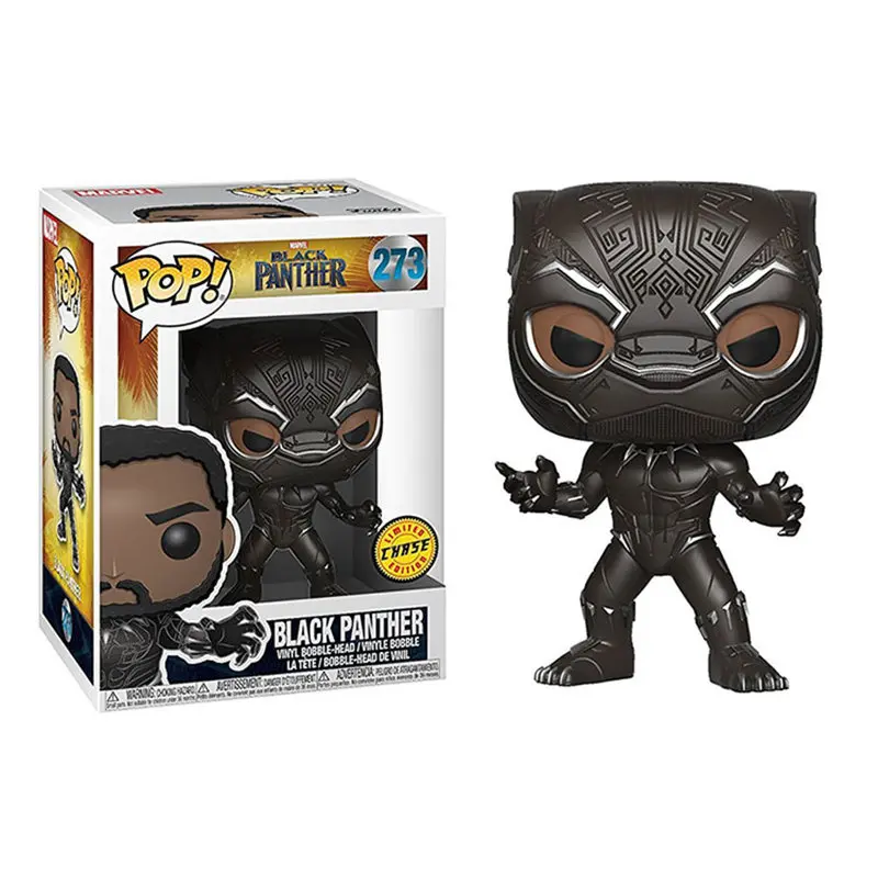 FUNKO POP аниме Marvel Черная пантера виниловые экшн Коллекционные Фигурки Игрушки Подарки Для Детский Рождественский подарок - Цвет: 273