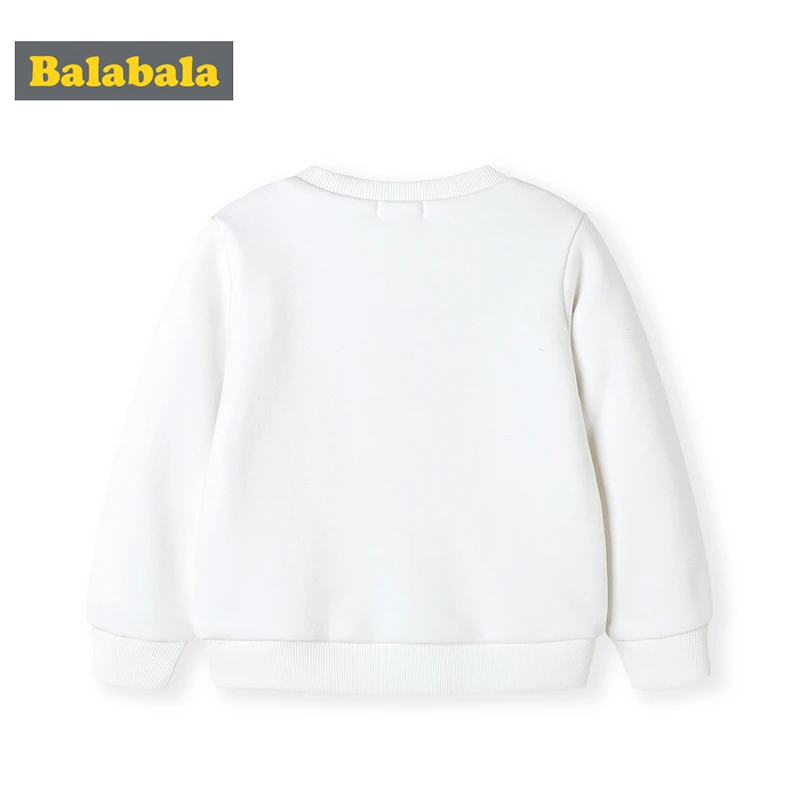 Balabala/свитер для девочек; сезон осень-зима; детские толстовки с длинными рукавами и круглым вырезом; детская плотная теплая Повседневная одежда