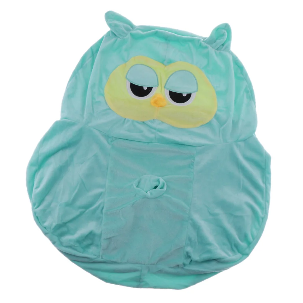 Baby Kids Foldable Sofa Infant Cartoon Seat Chair Children Plush Toys Without Filler Inside Only Cover