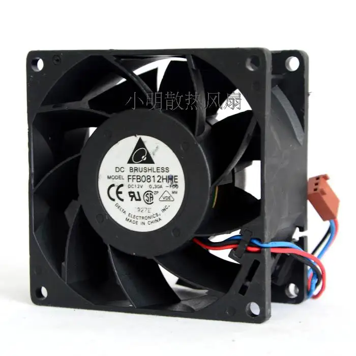 FFB0812HHE 12V 0.30A 8 см 8038 защиты электродвигателя Вентилятор охлаждения