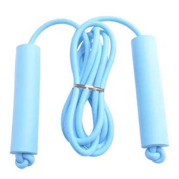 

Soft Sponge Handles Jump Rope Outdoor Skipping Rope Sports Equipment for Kids Children (Sky-blue)