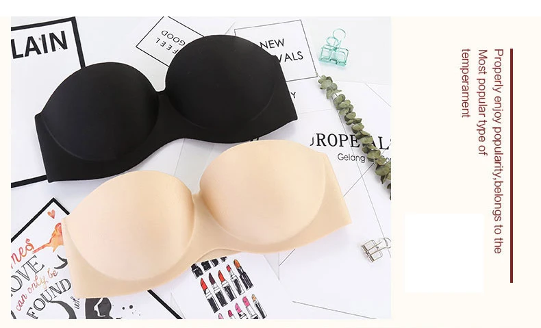 Roseheart невидимый бюстгальтер без бретелек Bralette 1/2 чашка женское нижнее белье сексуальное женское белье бесшовные Соблазнительные вечерние свадебные лифчики