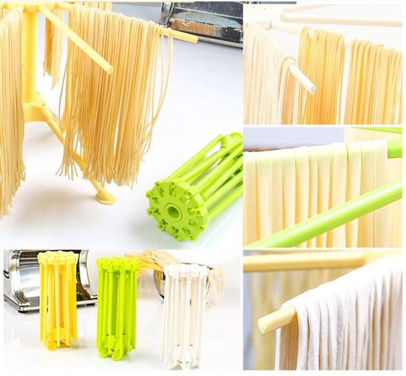 Foldable Pasta Drying Rack Spaghetti Dryer Stand Noodles Drying Holder
