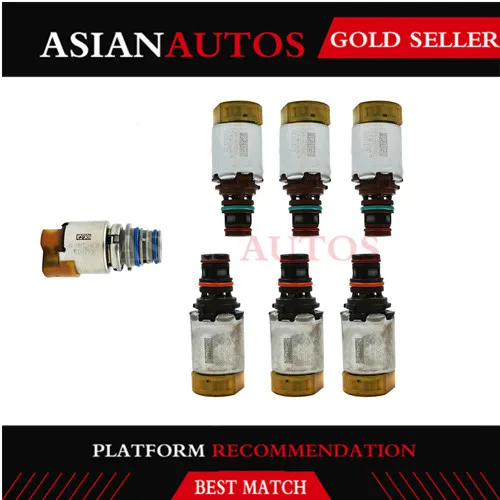 

6F35 Transmission Solenoids Set Remanufactured For Escape Fusion Tribute Marinet Milan