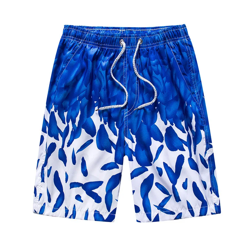 ICCLEK Summer Plus Size Men's Beach Pants Men's Quick-drying Five-point Pants Loose Couple Shorts Men's Big Pants Pants Men