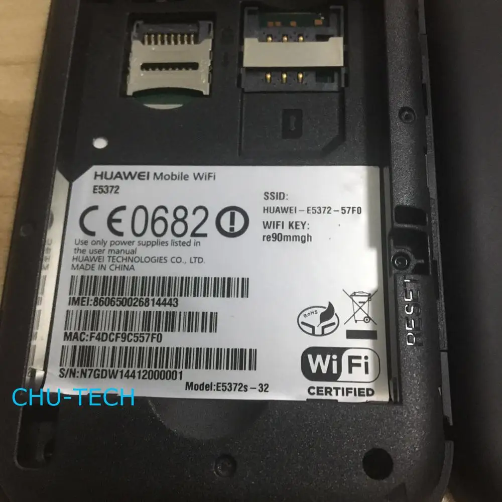 Разблокированный Huawei E5372 4G 150 Мбит/с LTE Cat 4 кармана беспроводной Wi Fi роутер точки